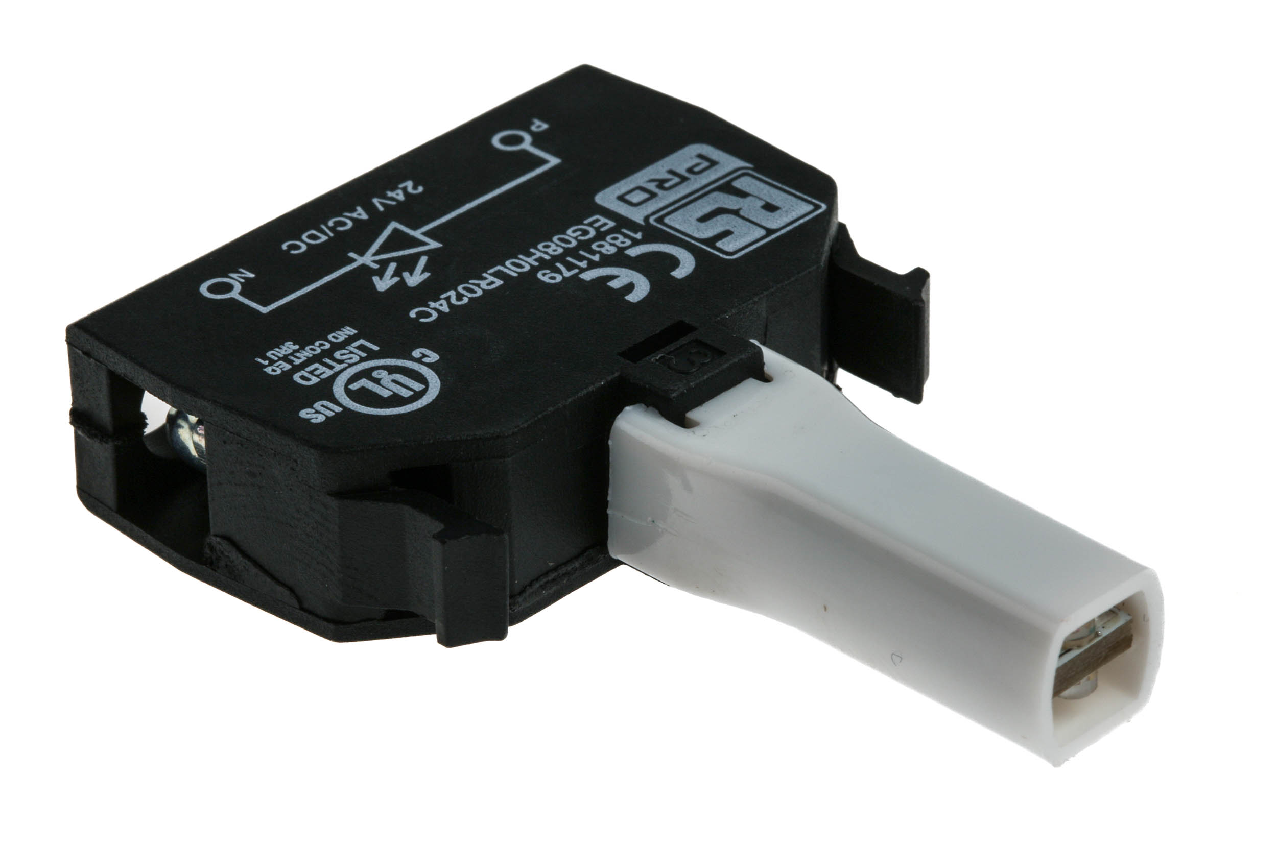 188-1179 RS PRO Light Block, 24V ac/dc, Red Light