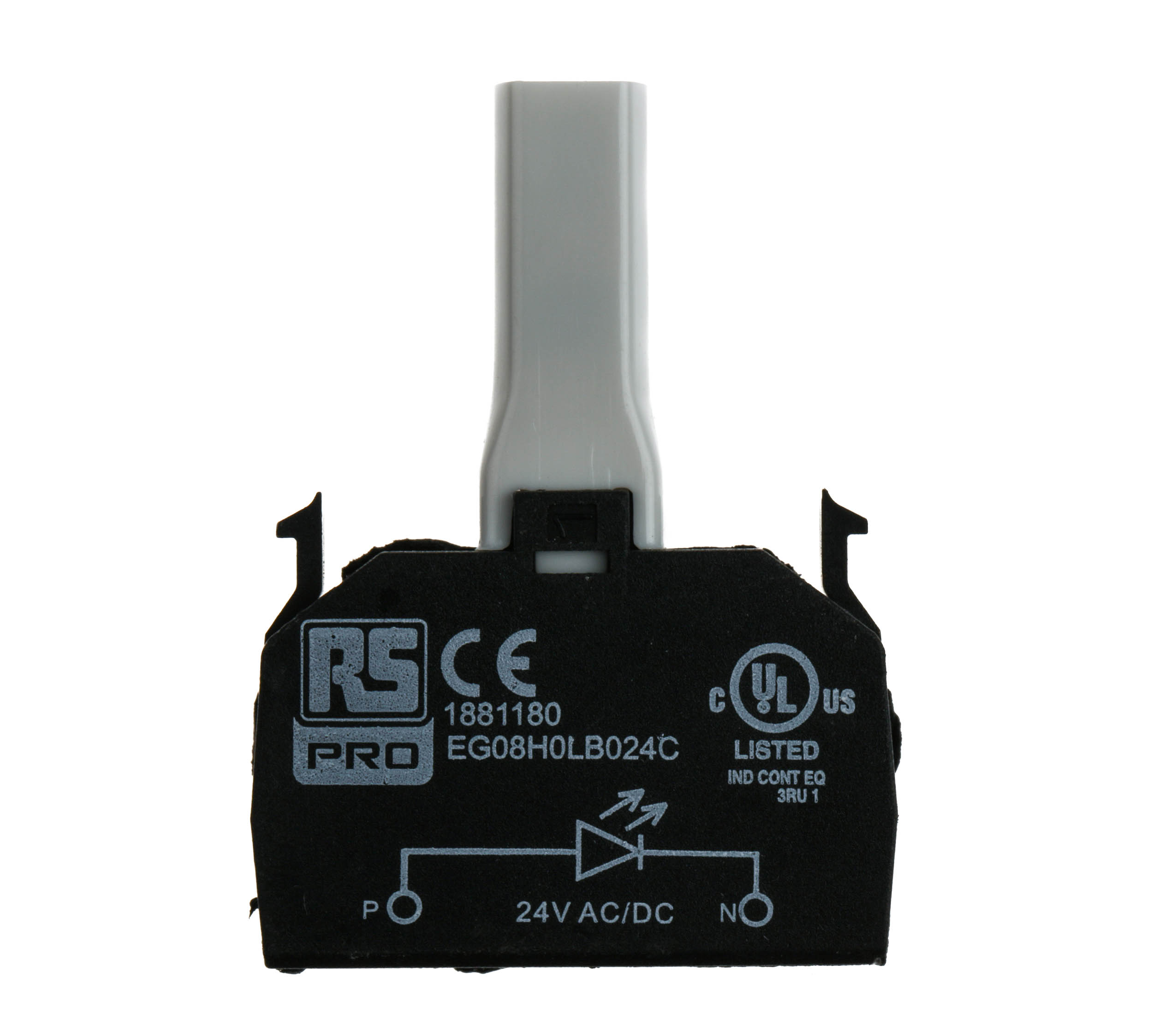 RS PRO Light Block, 24V ac/dc, Blue Light