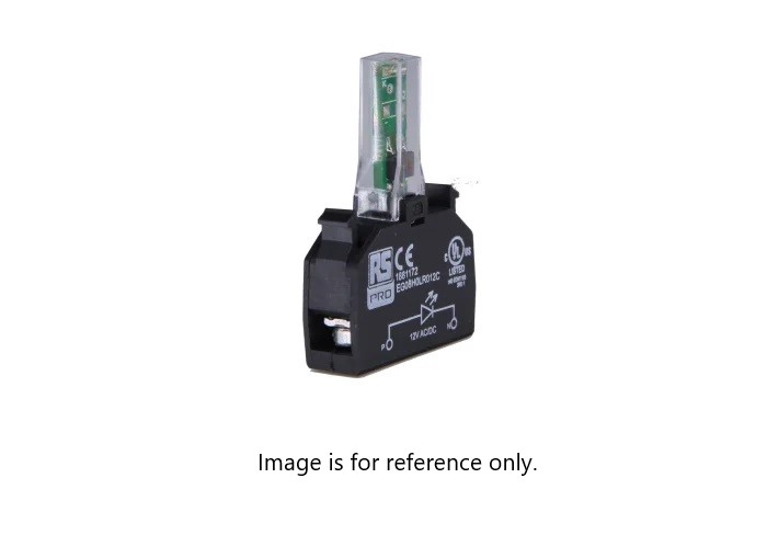 188-1183 RS PRO RSE Series Light Block, 24V ac/dc, Yellow Light