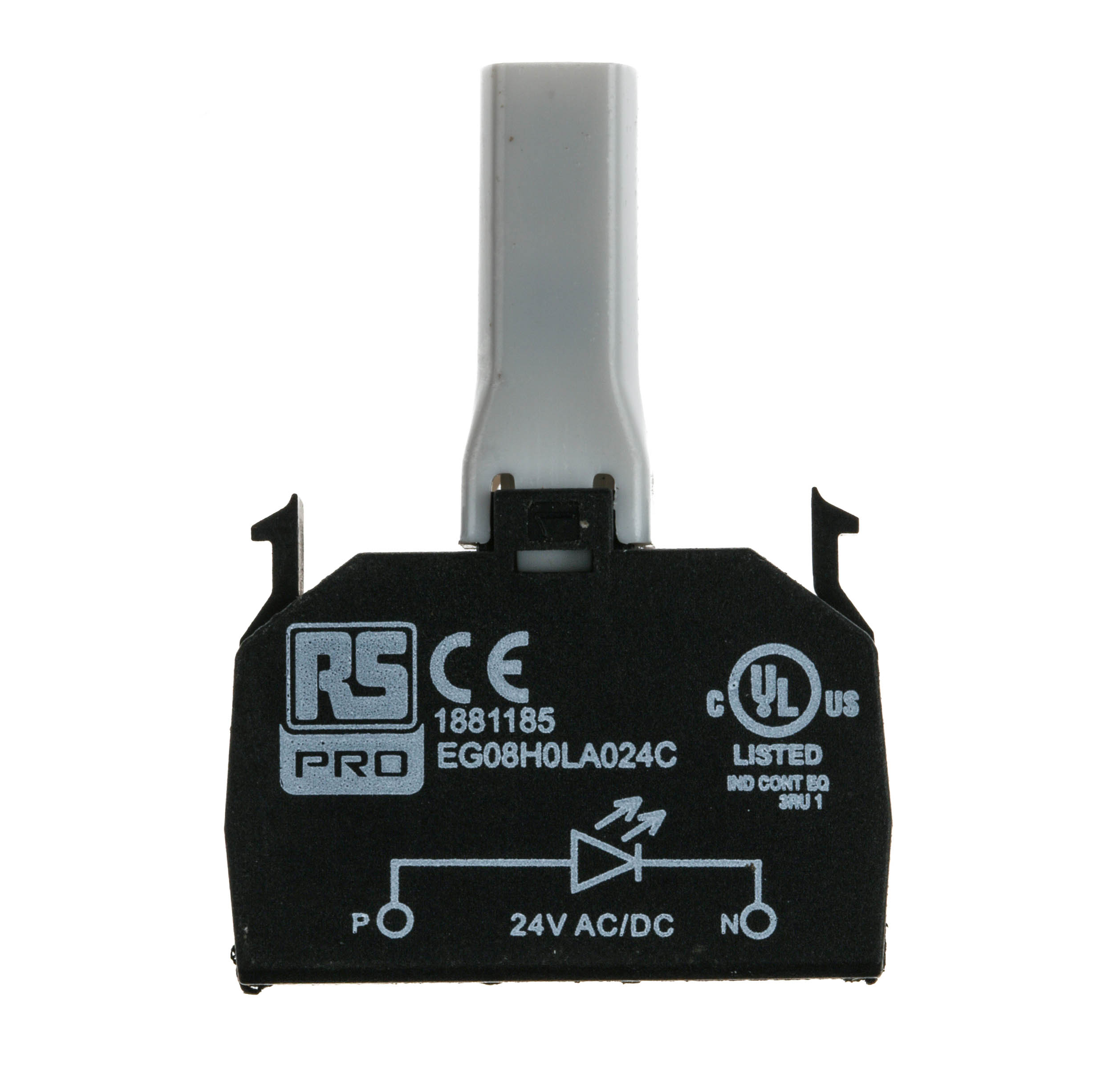 RS PRO Light Block, 24V ac/dc, Amber Light