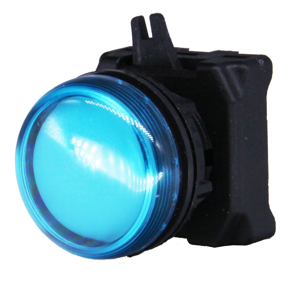 RS PRO Blue Pilot Light Head, 22.5 mm Cutout