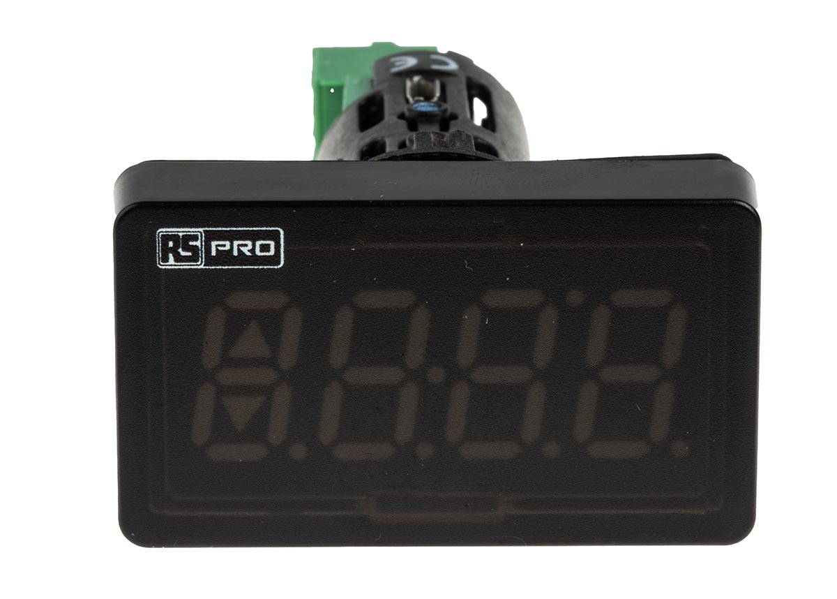 RS PRO RS PRO Digital Ammeter 20 mA, 29.5 mm x 51.5 mm, ±0.15 % rdg + 1 % Digits