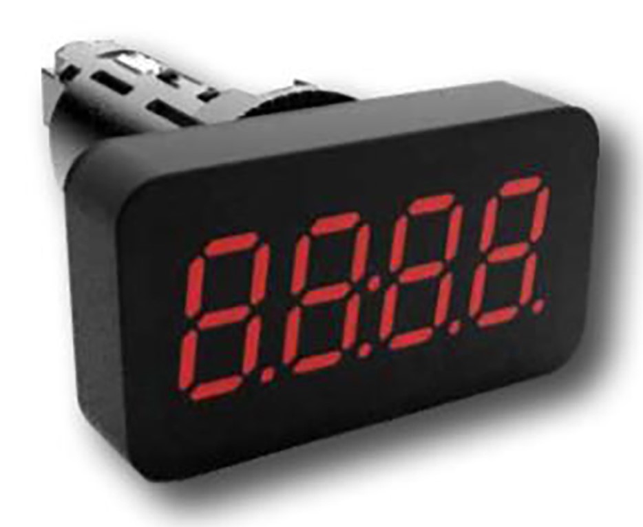 RS PRO 7 Segment LED Digital Panel Multifunction Meter for Temperature, Resistance