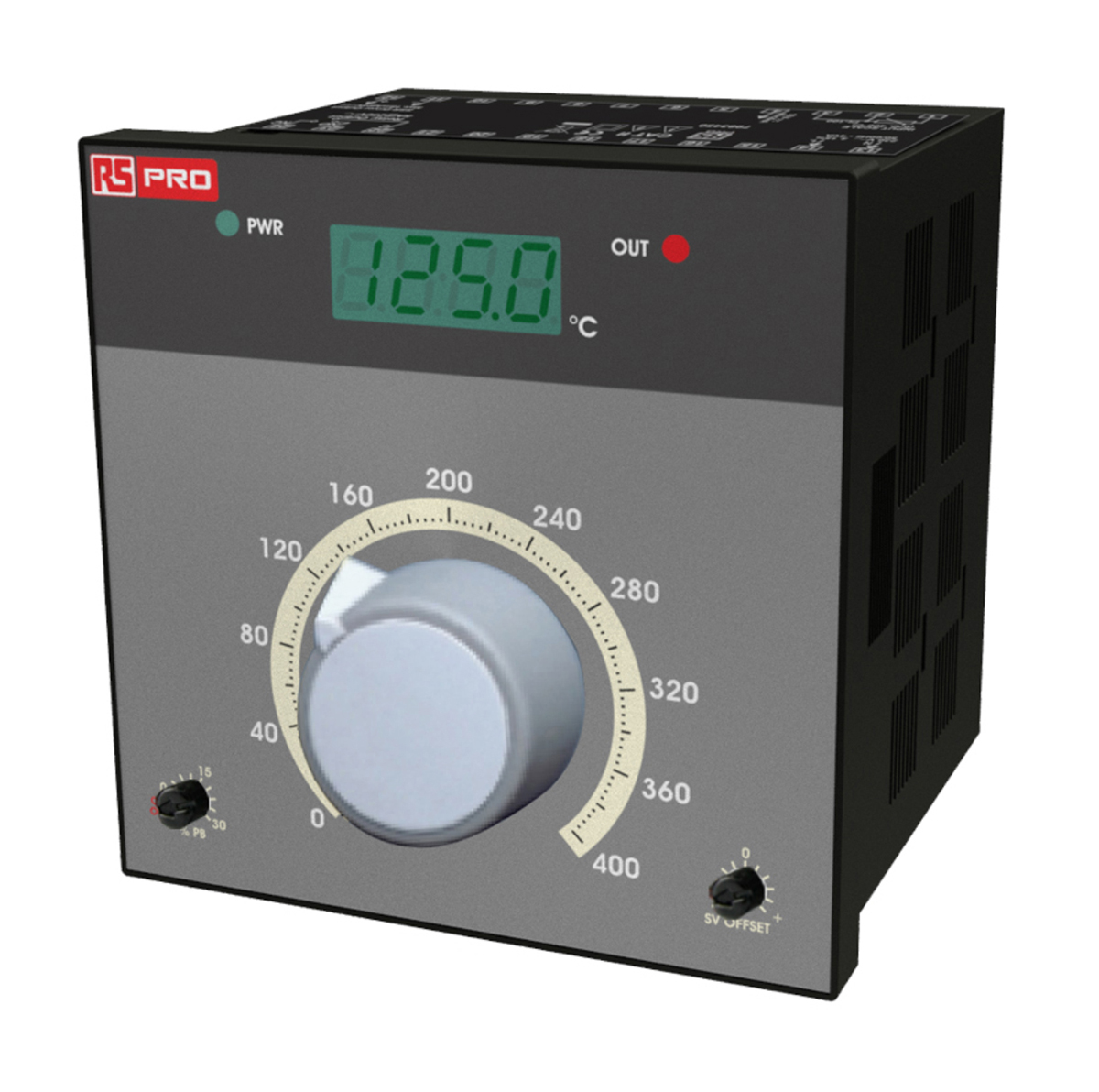 RS PRO IDM 503 / 505 Panel PID Temperature Controller 1 Input, 2 Output Relay 230V ac