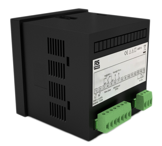 188-5164 RS PRO IDM 503 / 505 Panel PID Temperature Controller 1 Input, 2 Output 2 Relay 24V ac PID Controller