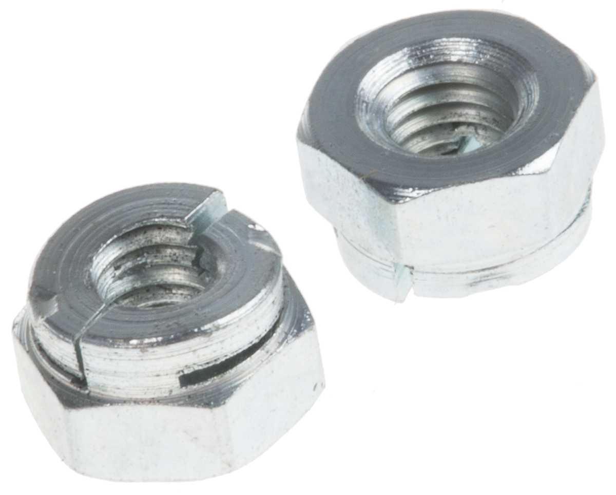 Aerotight, Bright Zinc Steel Locknut, RoHS