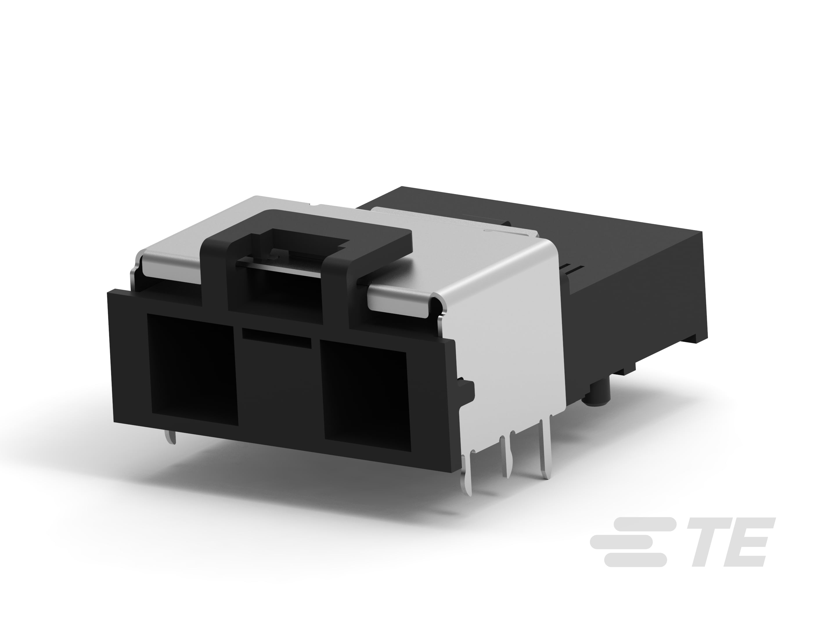 TE Connectivity, 1888019 36 Way Female Right Angle Board SCSI Connector 0.8 mm Pitch, Surface Mount