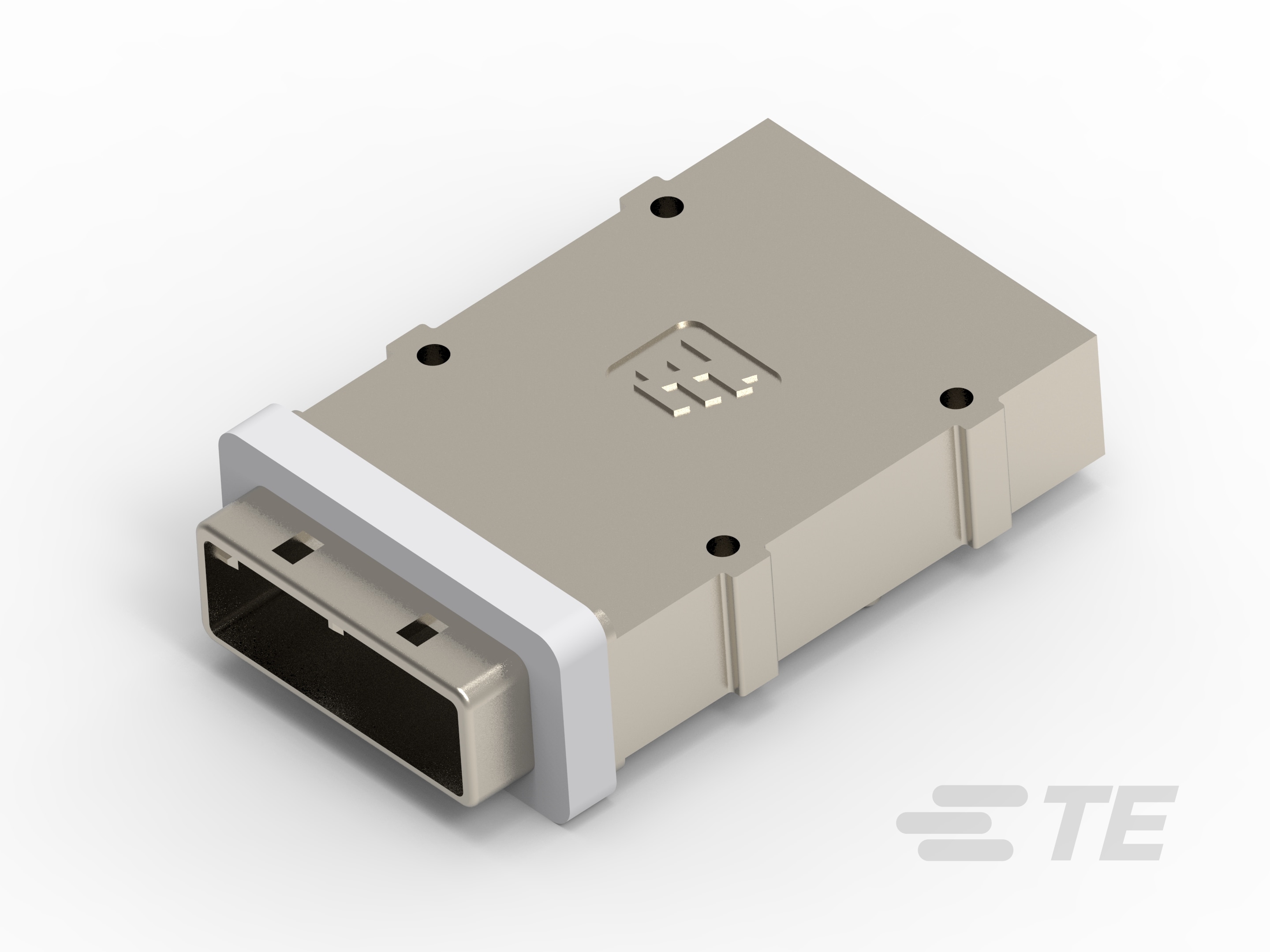 TE Connectivity, Mini-SAS 26 Way Female Straight Through Hole Receptacle 0.8 mm Pitch, Latch Block, Solder