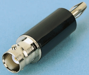 Fluke Black Female Test Connector Adapter With Beryllium Copper Alloy, Brass contacts and Nickel Plated