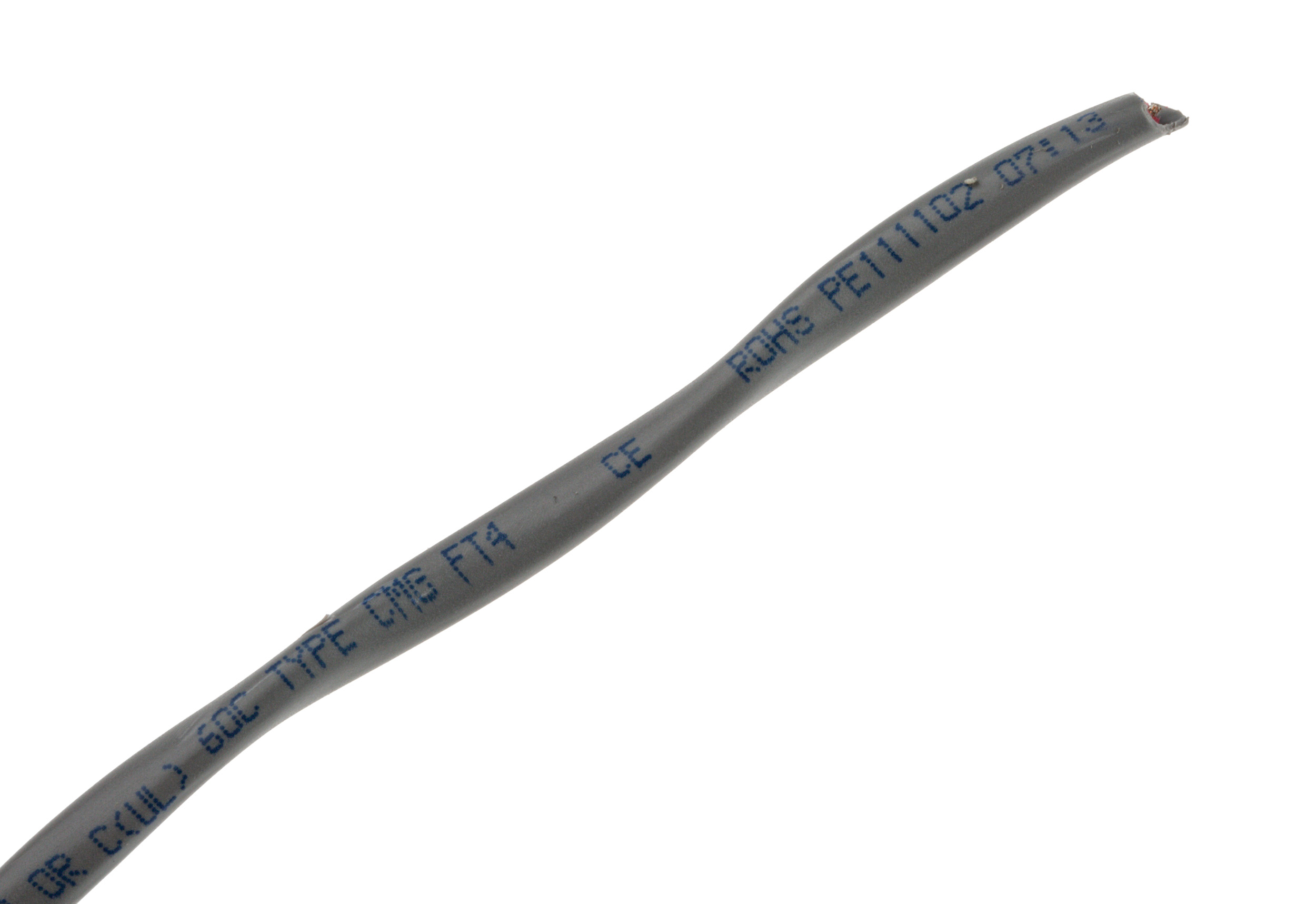 1895c-sl005 Alpha Wire Alpha Essentials Communication & Control Control Cable, 2 Cores, 0.56mm² 20 AWG, Unscreened, 30 m, Grey