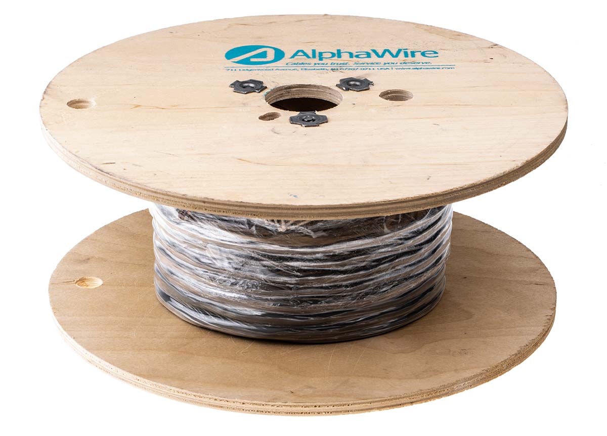 189610c-sl005 Alpha Wire Alpha Essentials Communication & Control Control Cable, 10 Cores, 0.56mm² 20 AWG, Unscreened, 30 m, Grey