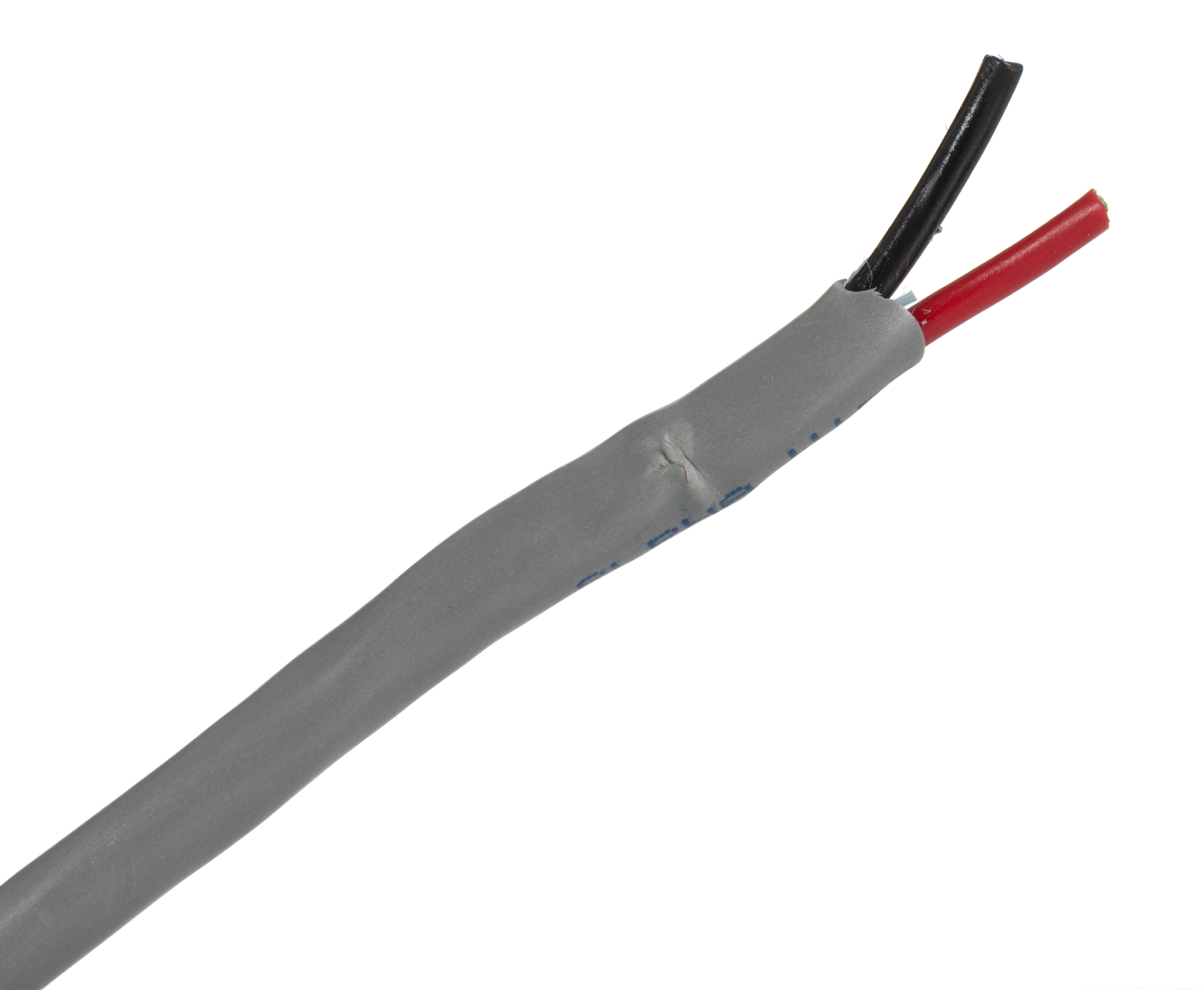 1897c-sl005 Alpha Wire Alpha Essentials Communication & Control Control Cable, 2 Cores, 0.81mm² 18 AWG, Unscreened, 30 m, Grey