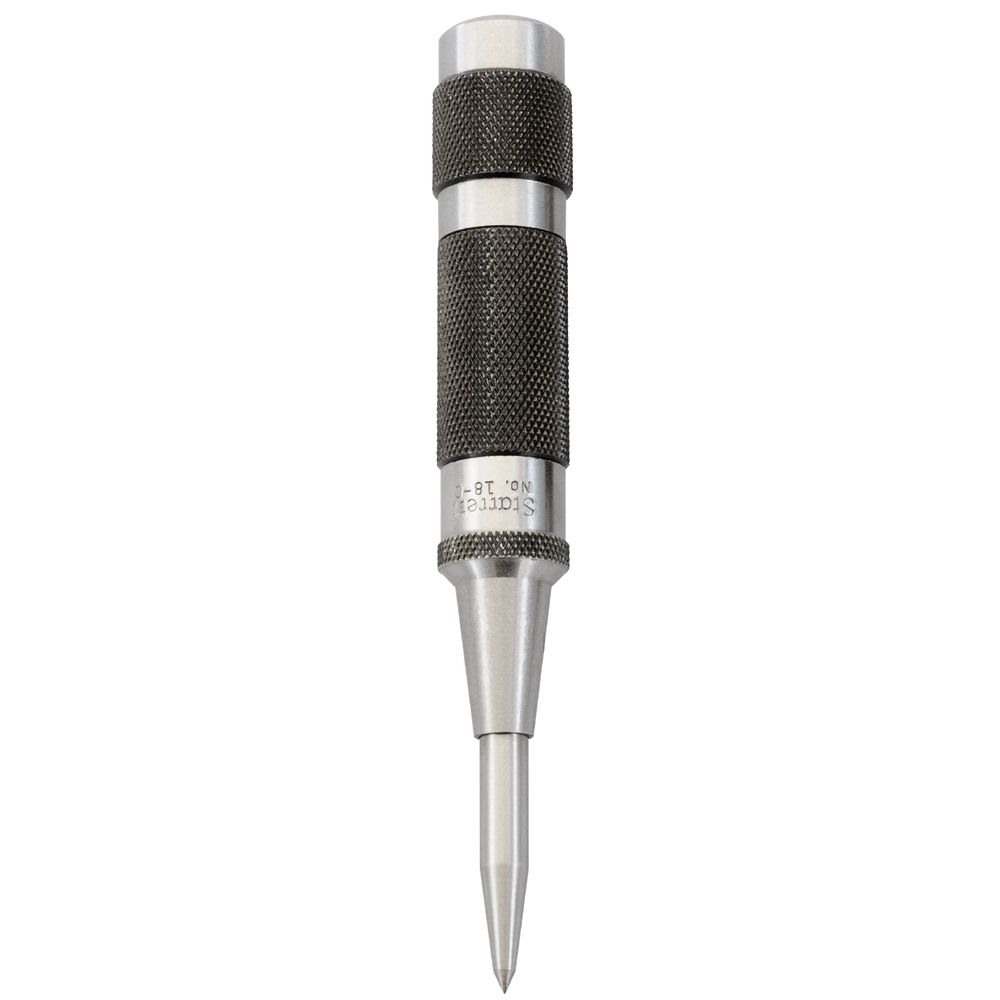 Starrett 1-Piece Centre Punch, Centre Punch, 17mm Shank, 130 mm Overall