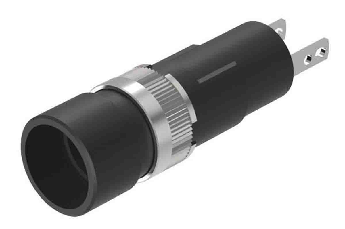 19-030005 EAO, 19 LED Pilot Light, 8 mm Cutout, IP40, Round, 48V