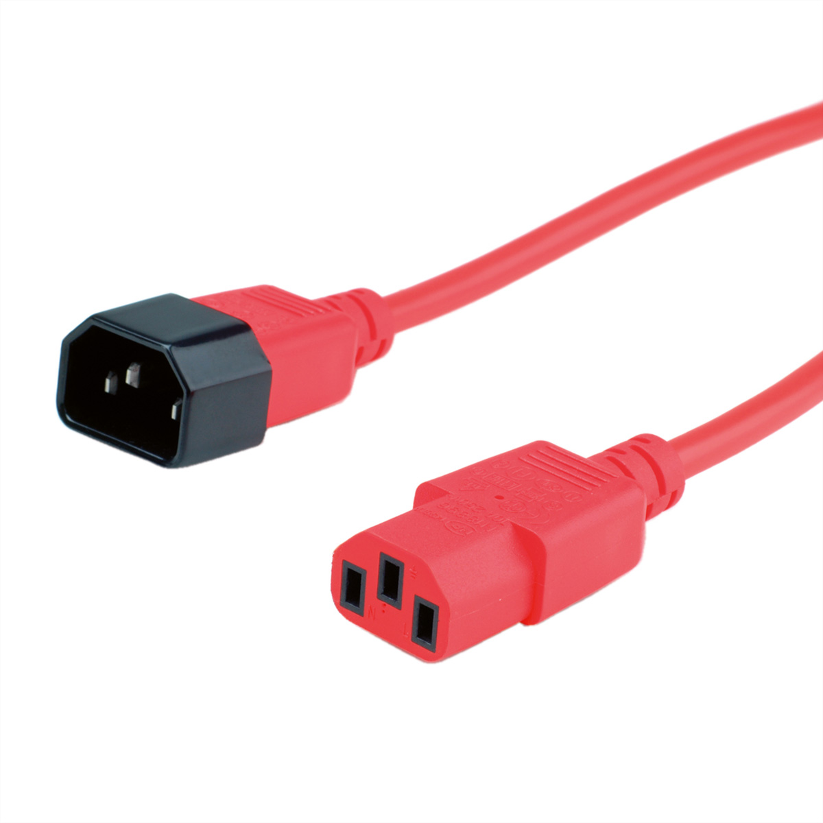 Roline Straight to Straight Power Cable, 800 mm