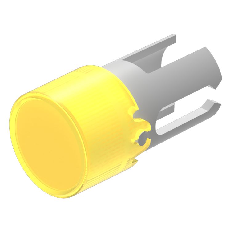 EAO Yellow Flat Indicator Lens for Use with 19 Series