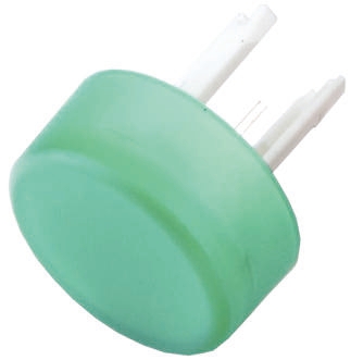 EAO Green Round Push Button Lens for Use with 19 Series