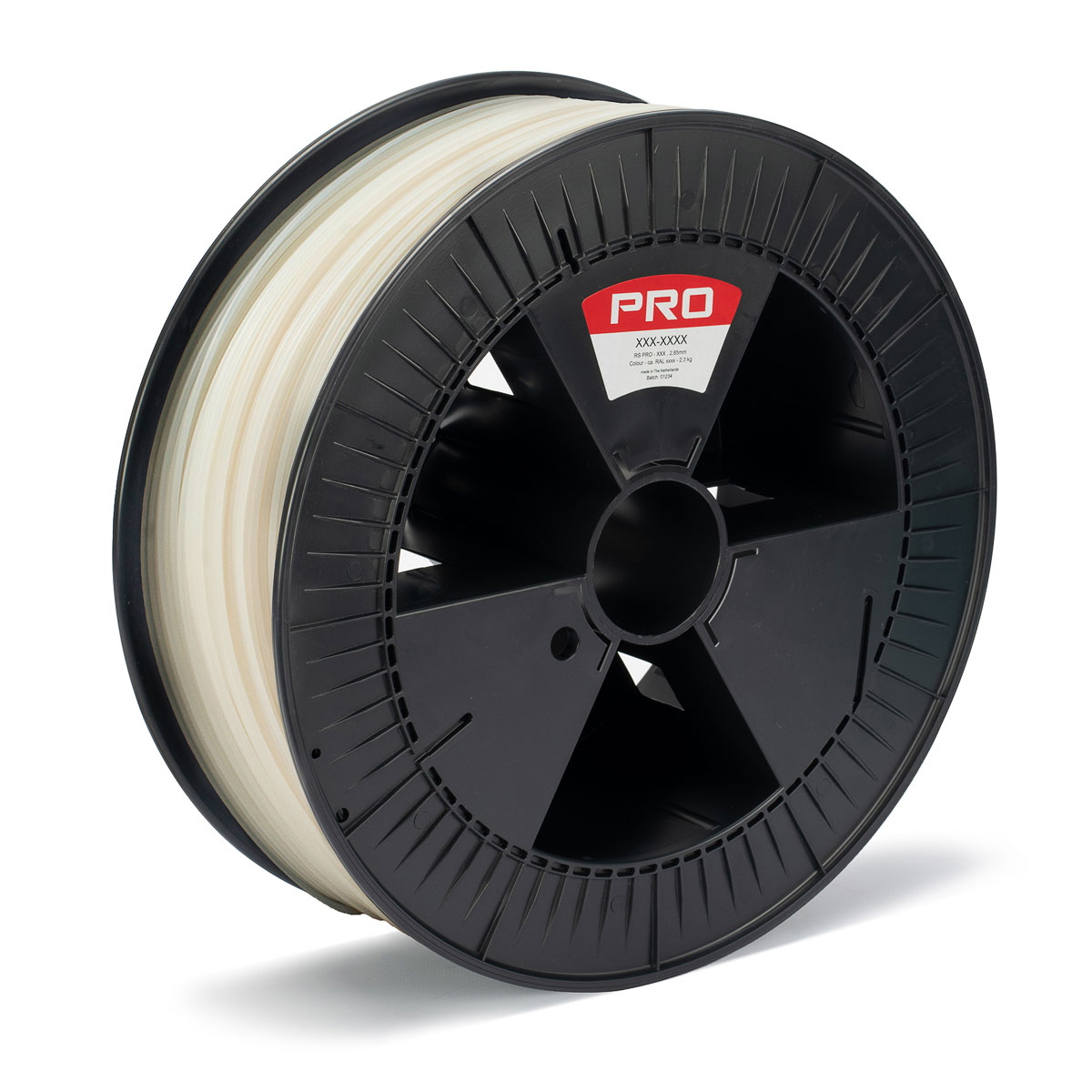 RS PRO 1.75 mm Natural PLA 3D Printer Filament, 2.3 kg