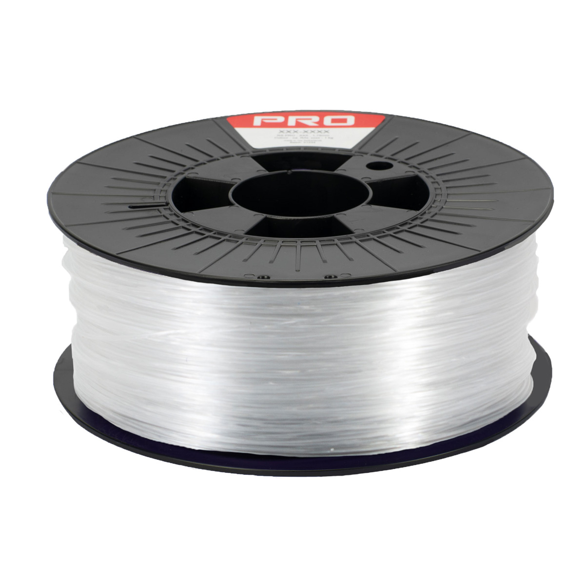 190-1955 RS PRO 1.75 mm Transparent PET-G 3D Printer Filament, 1 kg