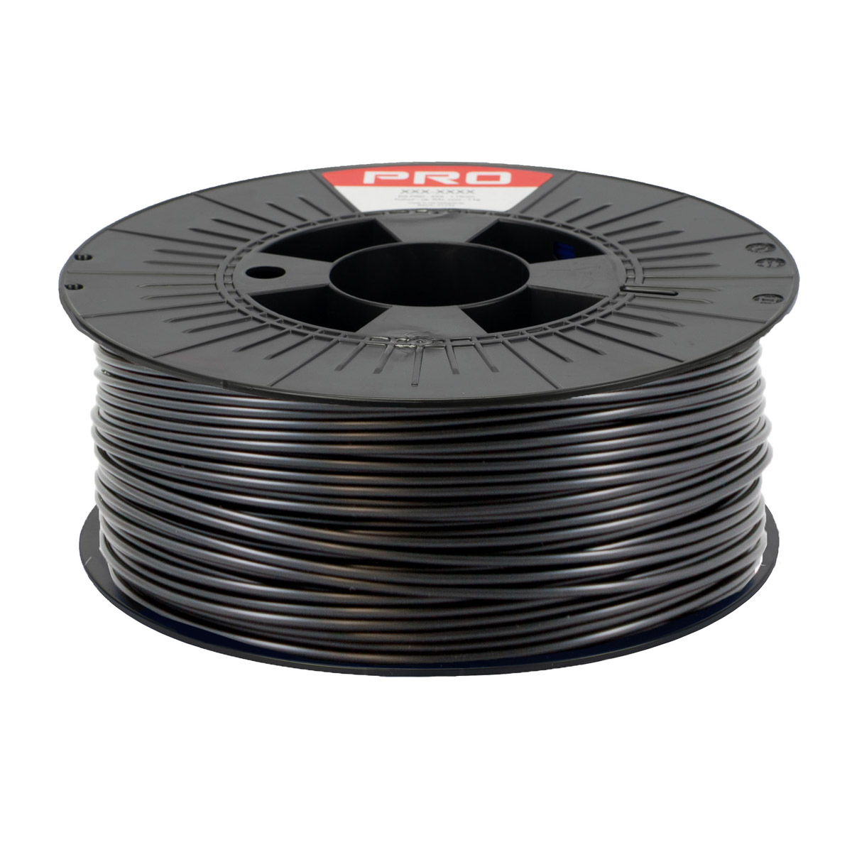 190-1961 RS PRO 2.85 mm Translucent Black PET-G 3D Printer Filament, 1 kg
