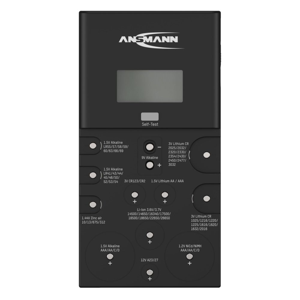 Ansmann 1900-0100-520 Battery Tester Energy Check LCD