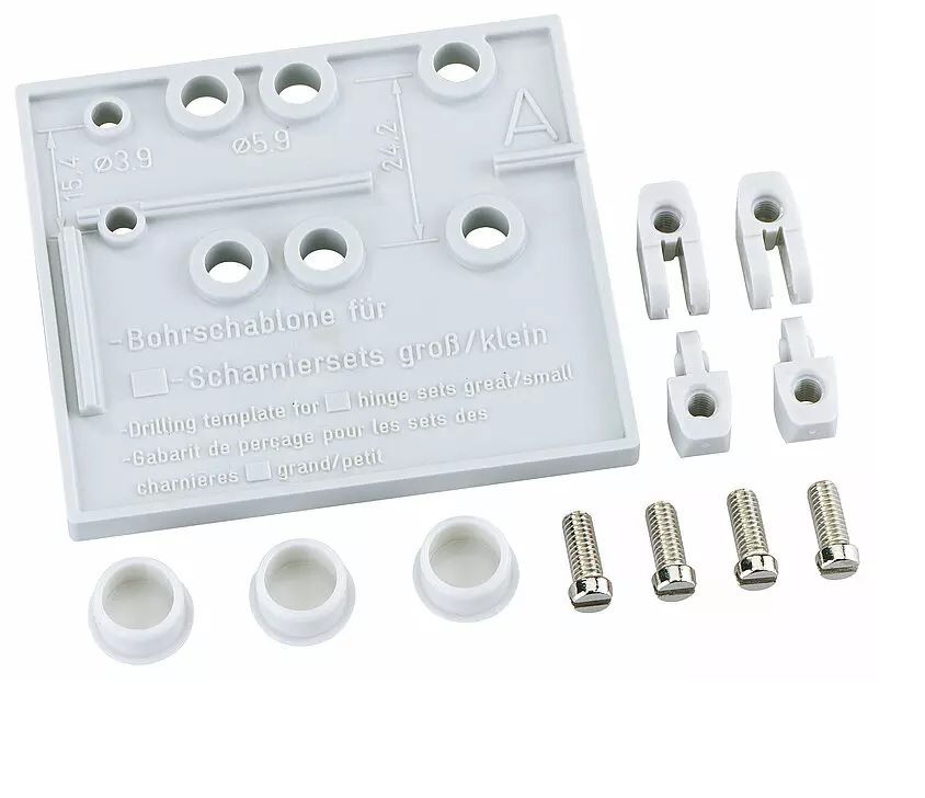 Spelsberg ASS-kl Series External Hinge Set for Use with Retrofitting the Enclosure Cover to Hinged Door x 8.4 mm x 7.5mm