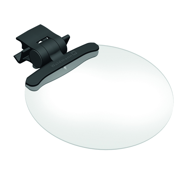 Waldmann 190207019-00575900 Magnifying Lamp with Magnifying Lens, 132 mm Lens Dia., 132 mm Lens