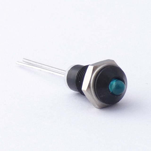 CML Innovative Technologies 1902X Series LED Prominent Panel Indicator, Blue Panel Mount Indicator, Wire Termination