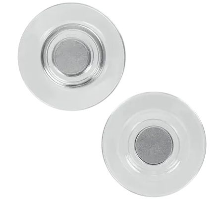 Nobo White Board Magnet, Transparent