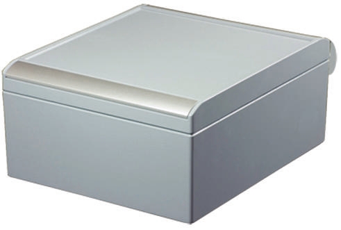 ROLEC AluCASE Grey Die Cast Aluminium Instrument Case 90 mm, 200 mm, 170 mm