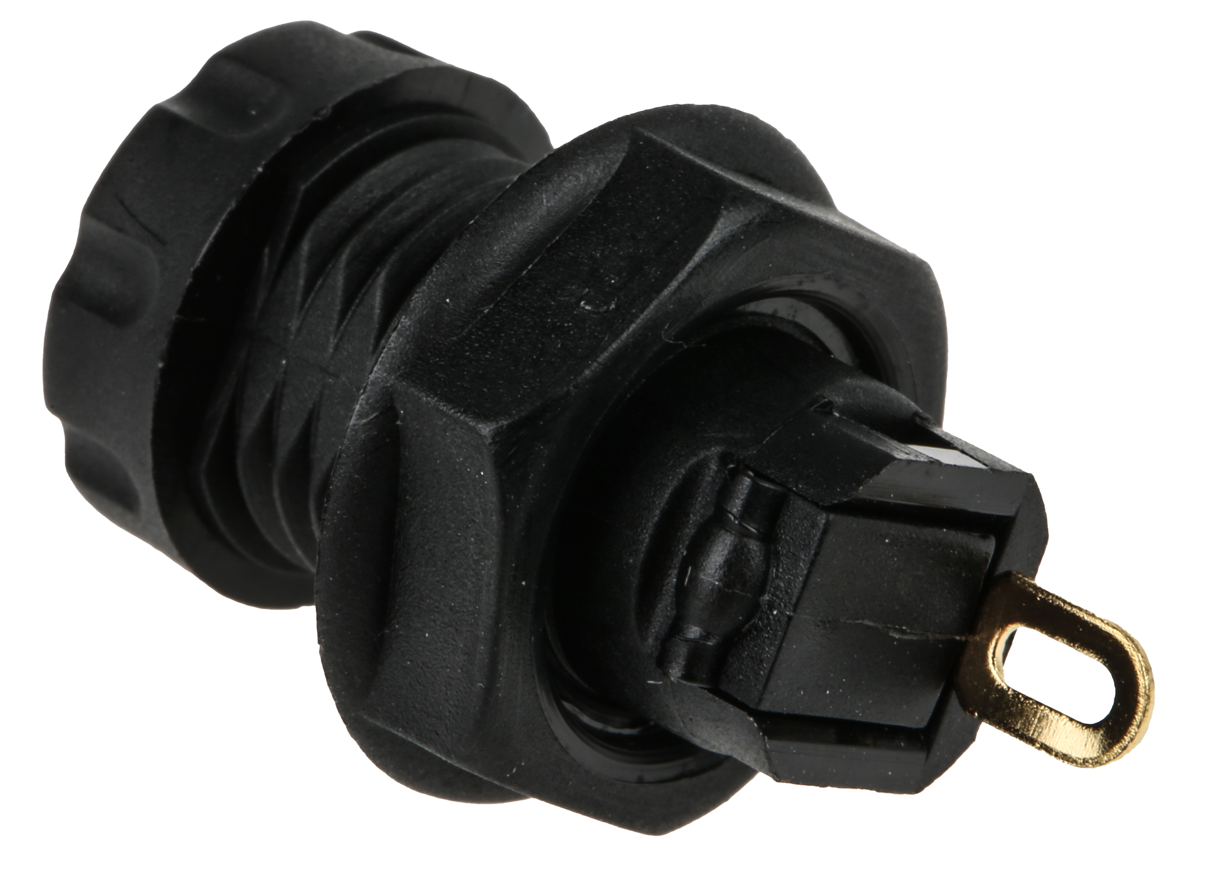 191-7884 RS PRO, Black, Red 30A Banana Socket and Gold Plated
