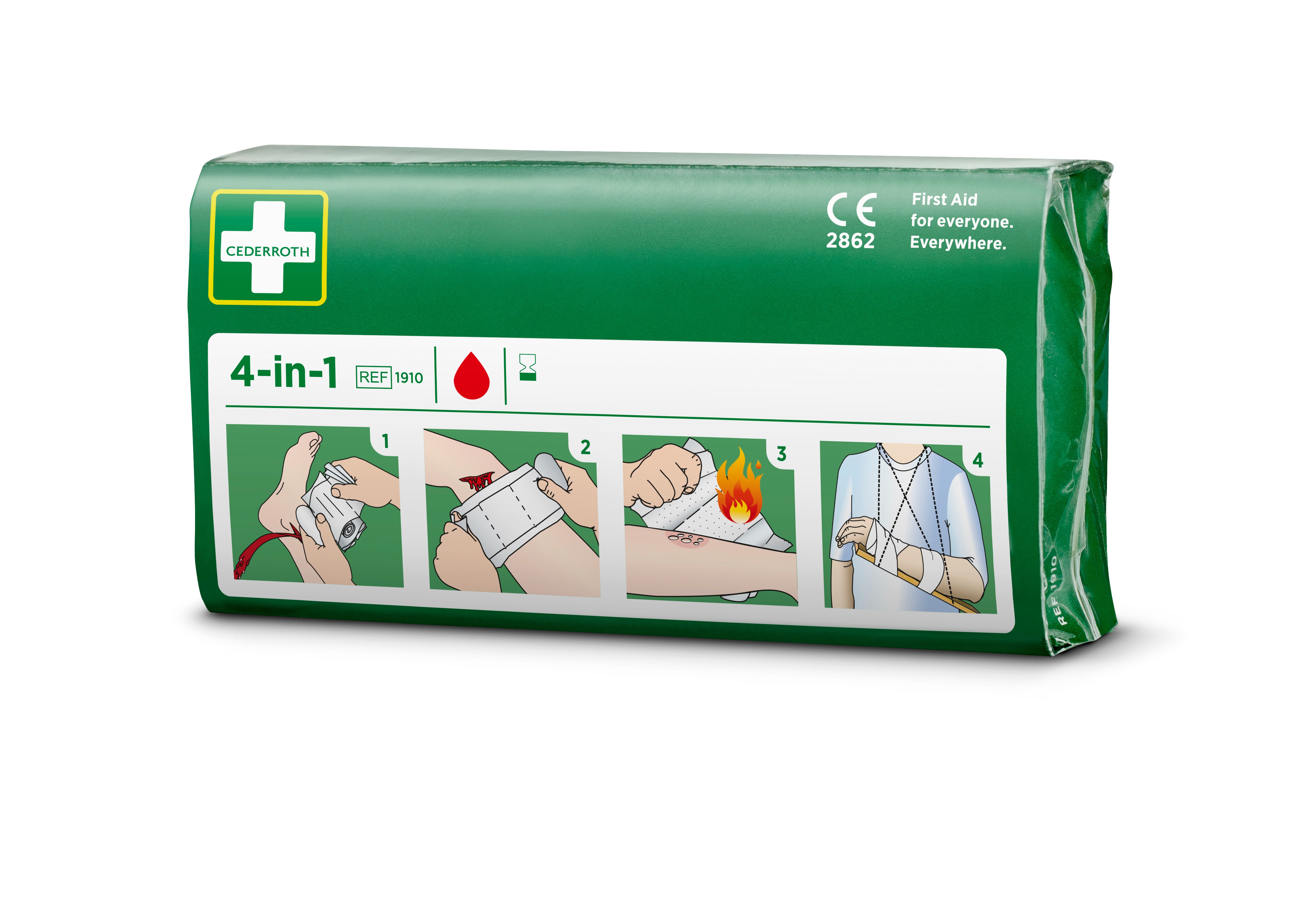 Cederroth Wound Dressing Dressing, 1 Per Pack Per Package 3 m