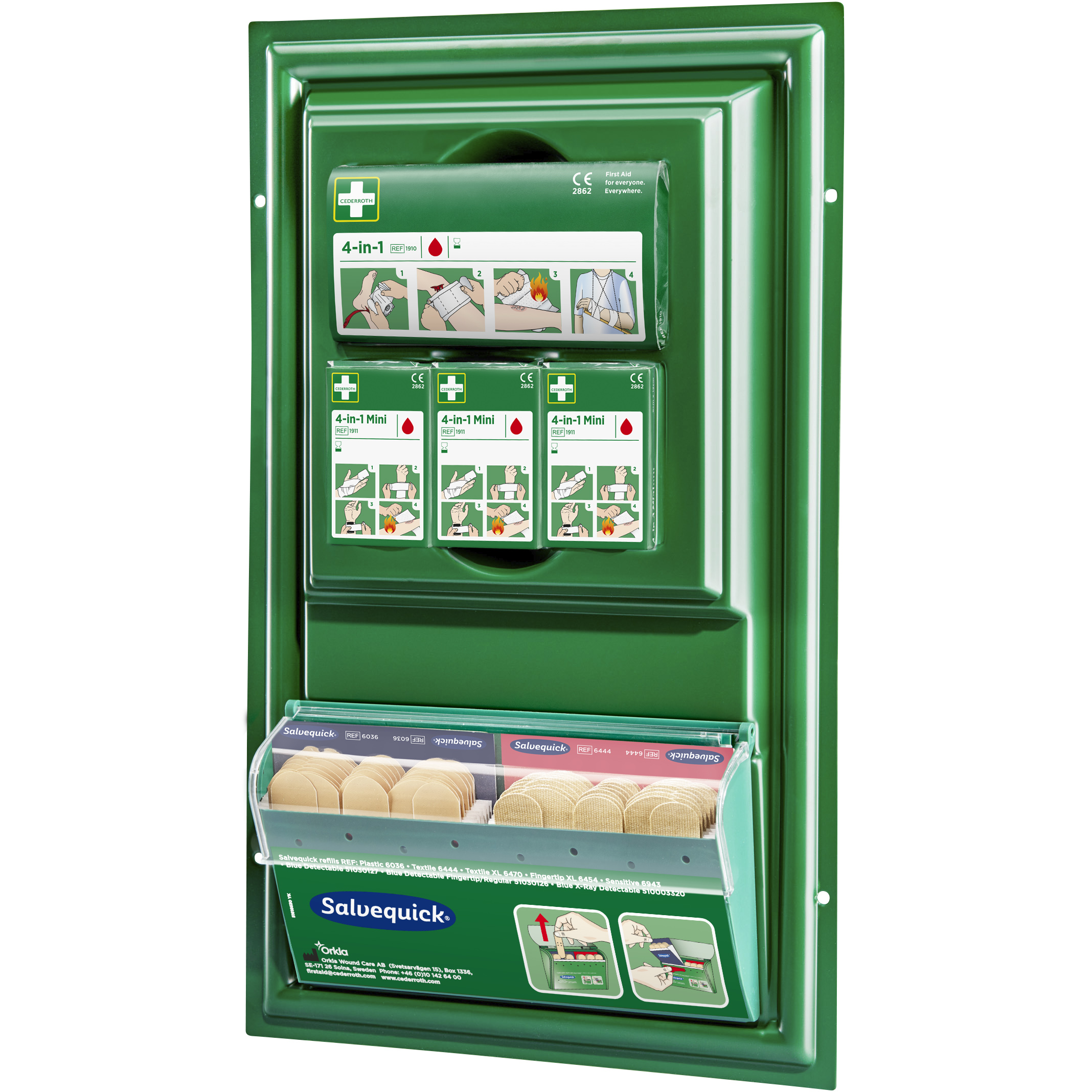 191400 Cederroth First Aid Kit Wall Mounted