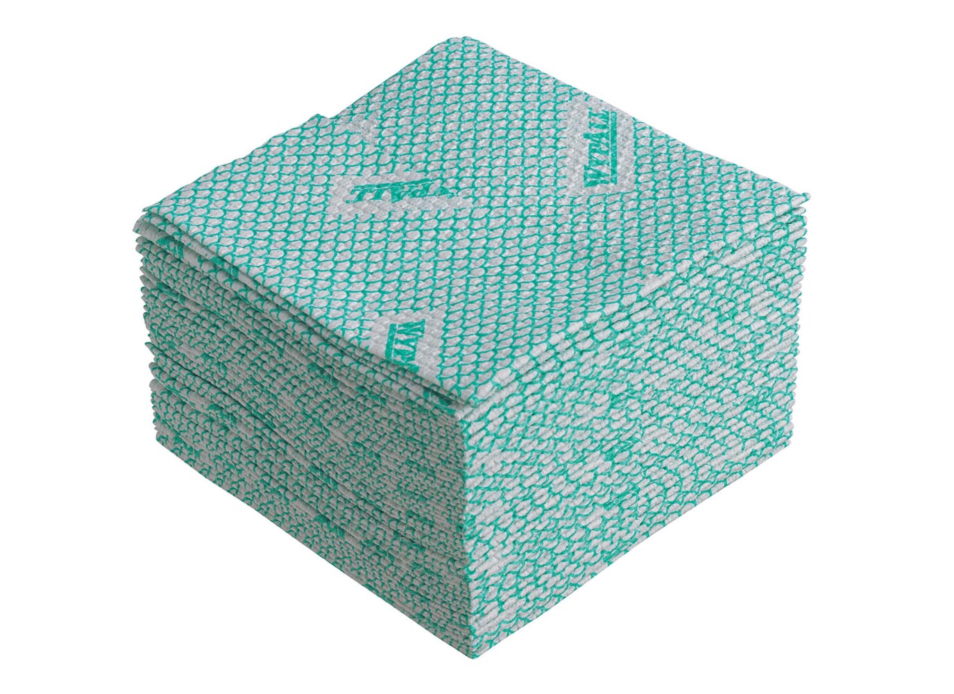 19154 WYPALL WYPALL Green Cloths for Cleaning, Dry Use, Pack of 30 Per Pack, 350 x 340 mm, Repeat Use