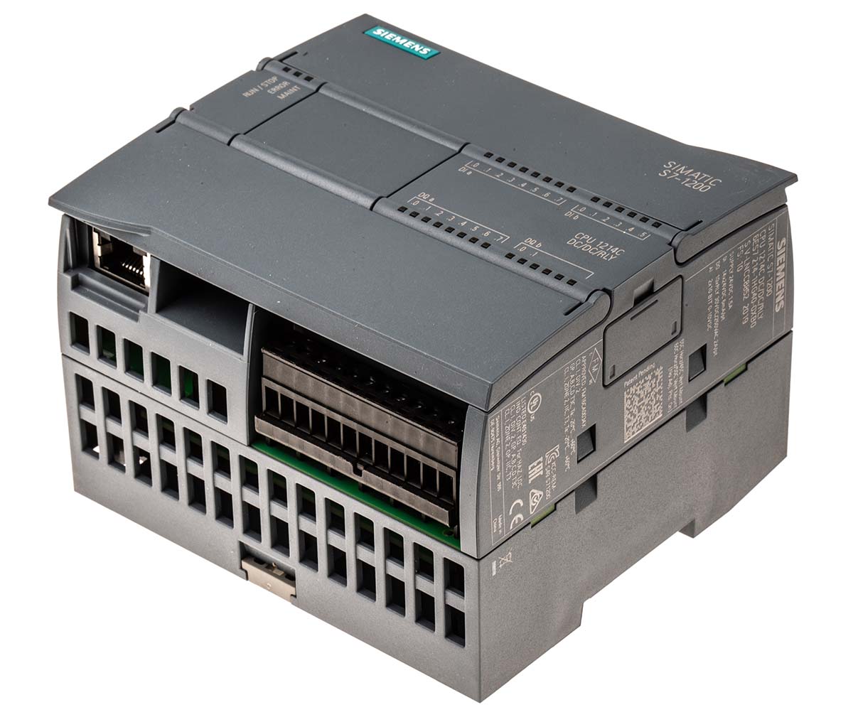6es7214-1hg40-0xb0 Siemens SIMATIC S7-1200 Series PLC CPU, Relay Output, 14-Input, Analogue Input