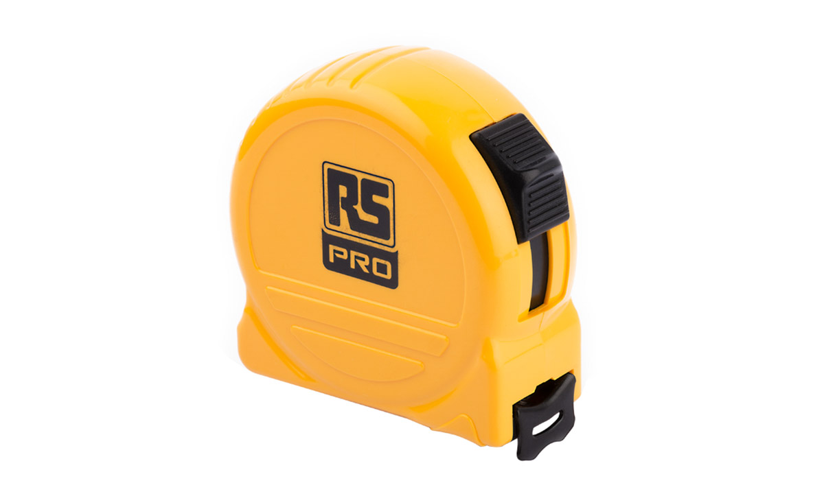 192-3658 RS PRO 5 m Tape Measure, Imperial, Metric