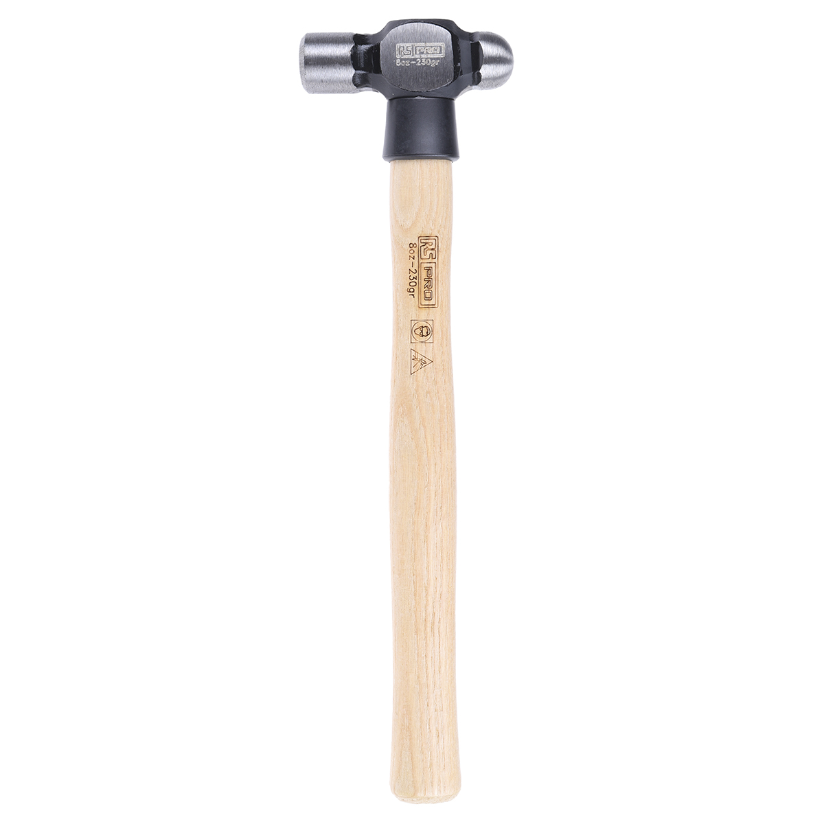 RS PRO Steel Head Ball-Pein Hammer with Ash Wood Handle, 318 g