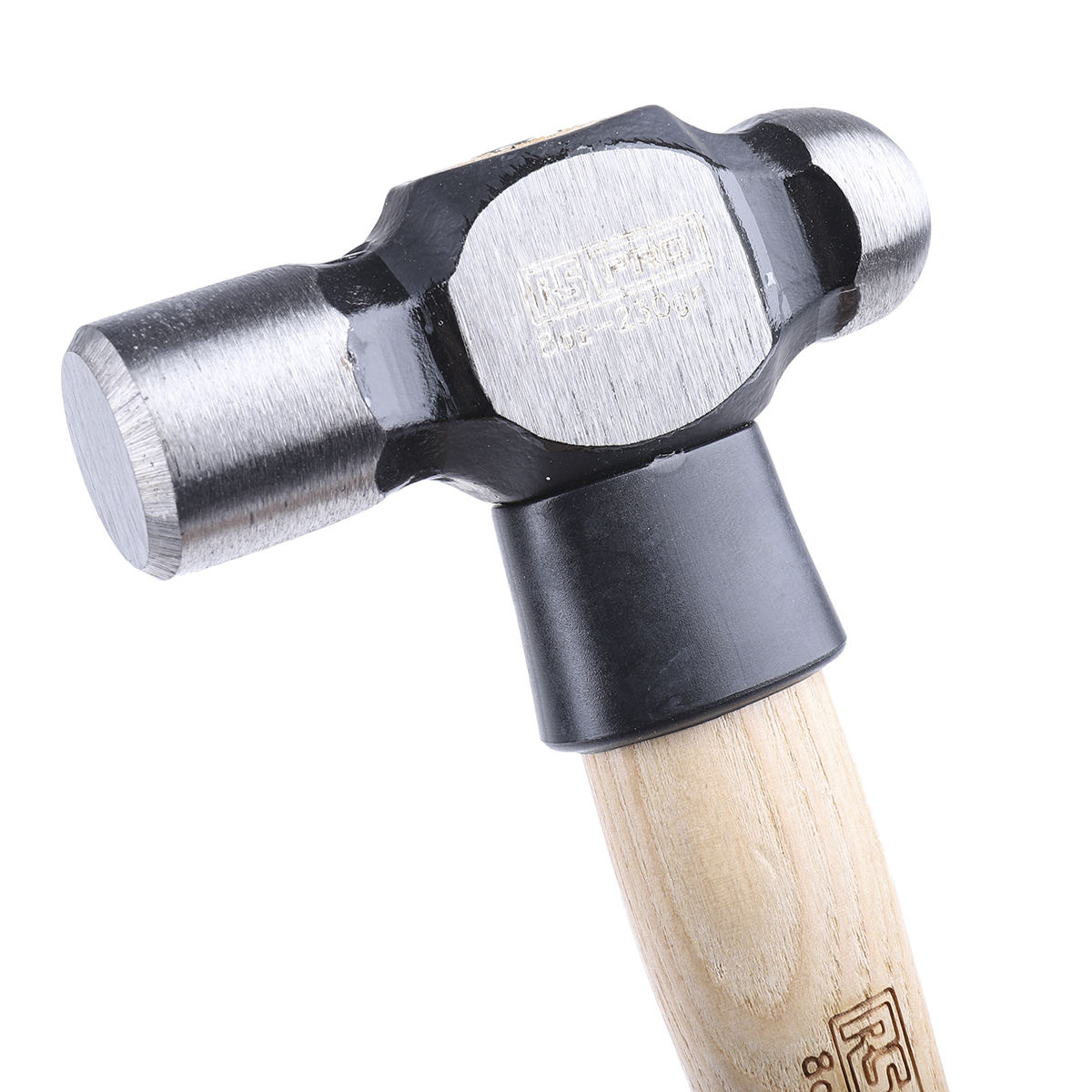 192-3682 RS PRO Steel Head Ball-Pein Hammer with Ash Wood Handle, 318 g