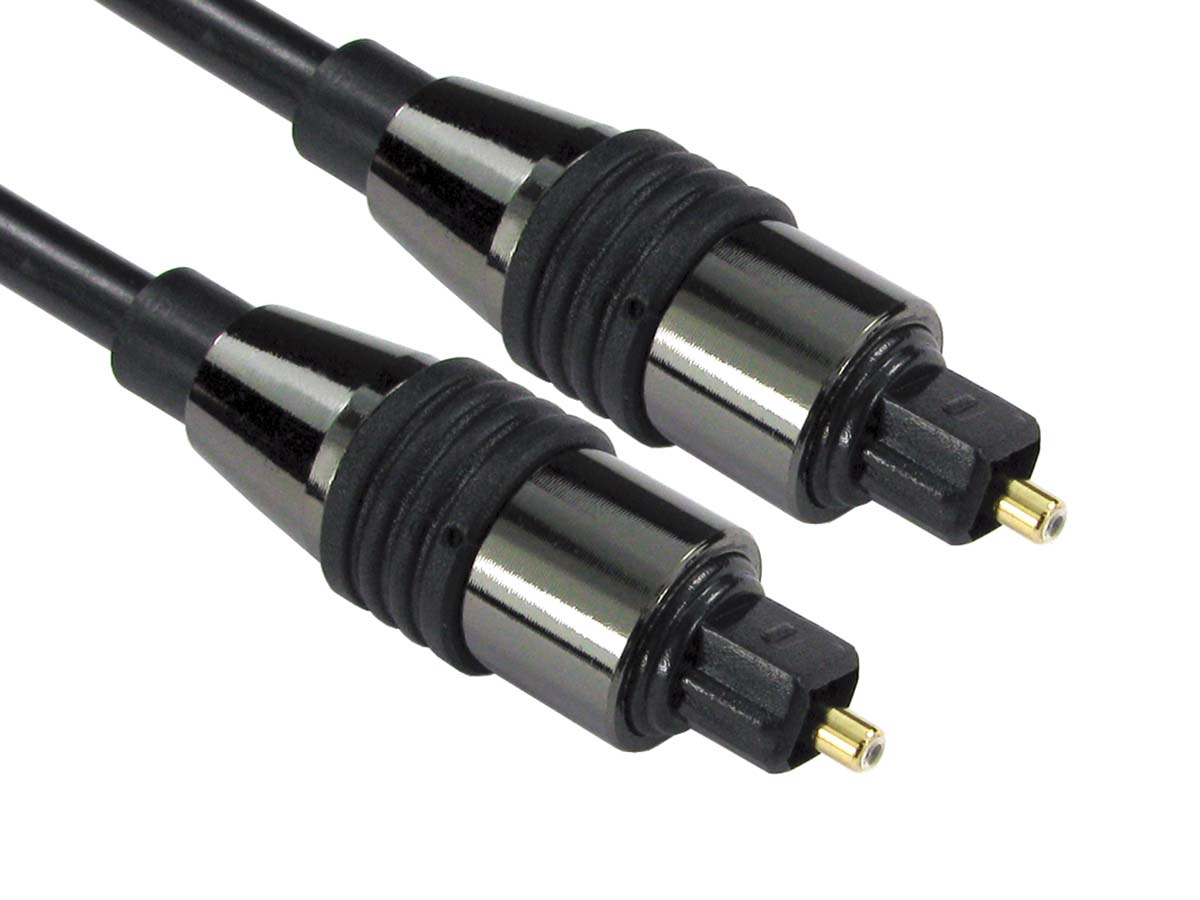 RS PRO TOSLINK to TOSLINK Optical Audio Cable, 5 m