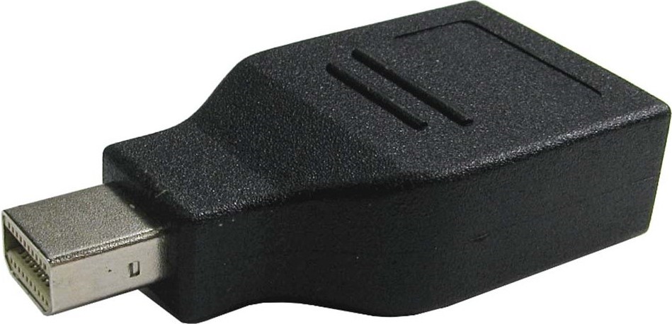RS PRO Mini DisplayPort to Male to DisplayPort Female Adapter