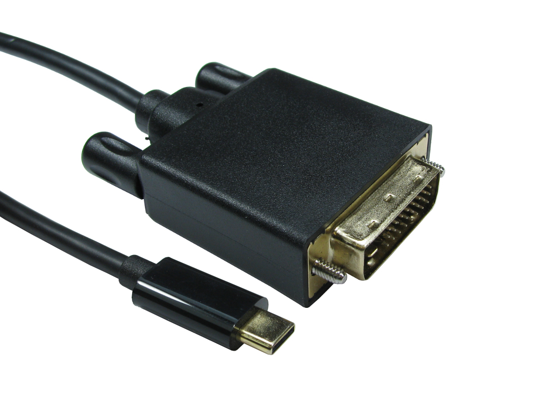 RS PRO to DVI Adapter Cable 1 Supported Display(s) - 4 k