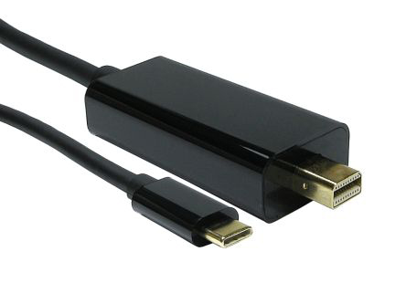 RS PRO to Mini DisplayPort Adapter Cable USB 3.1 - 3840 x 2160 pixel