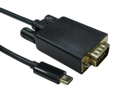 RS PRO to VGA Adapter Cable USB 3.1 - 1080P