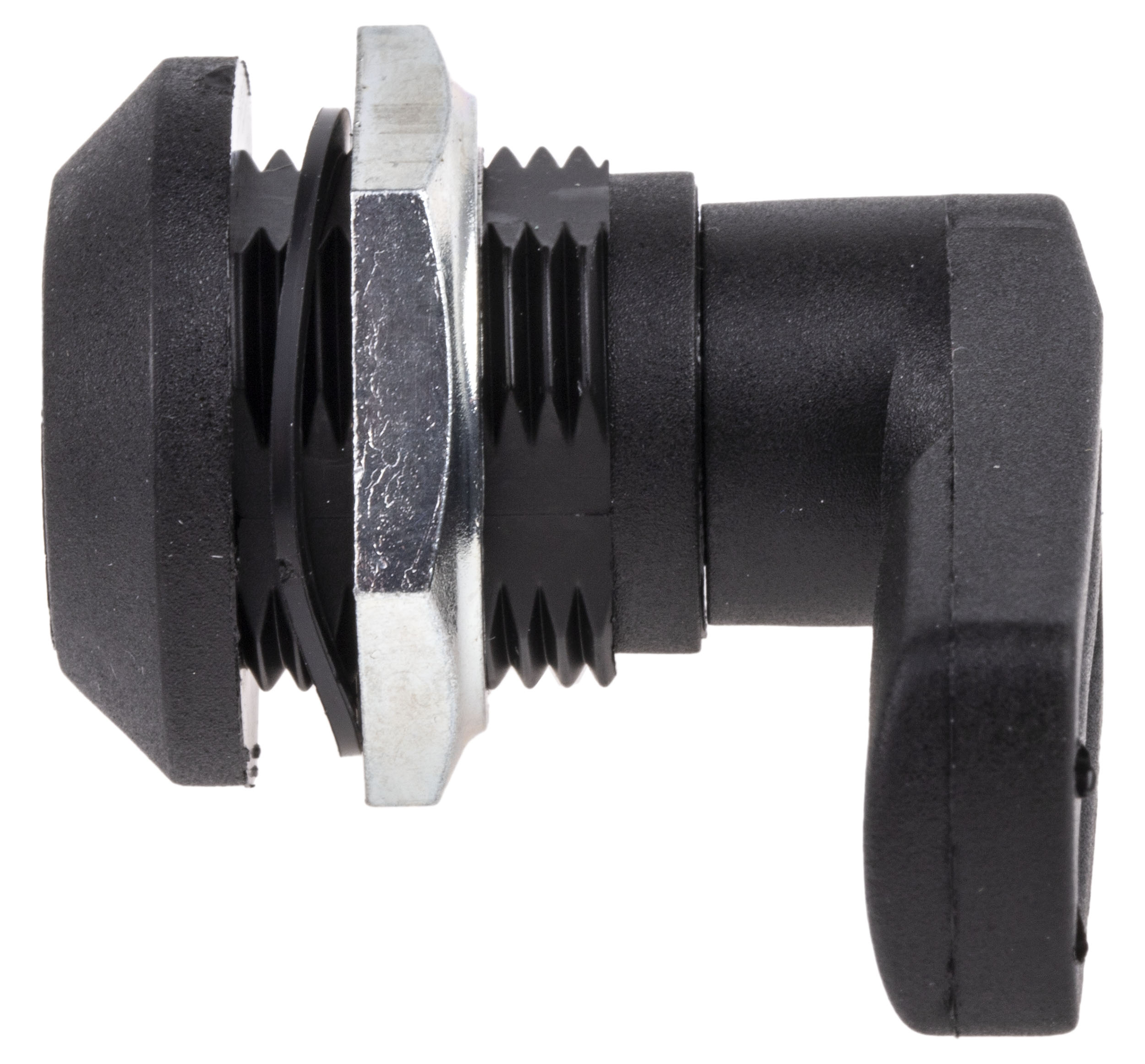 192-7132 RS PRO Black Locking Handle, Compression Latch