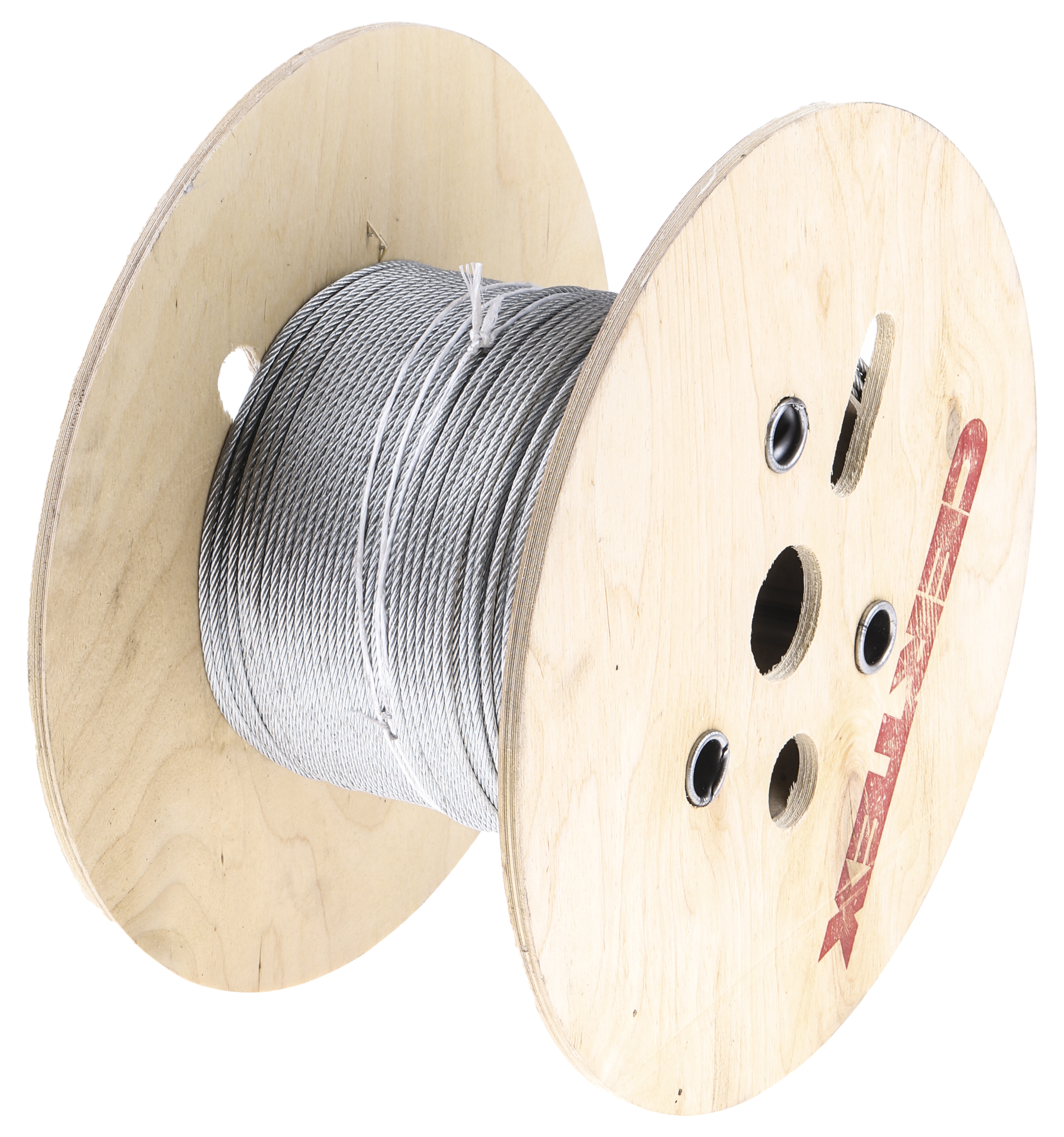 192-957 RS PRO Galvanised Steel Wire Rope, 75 m