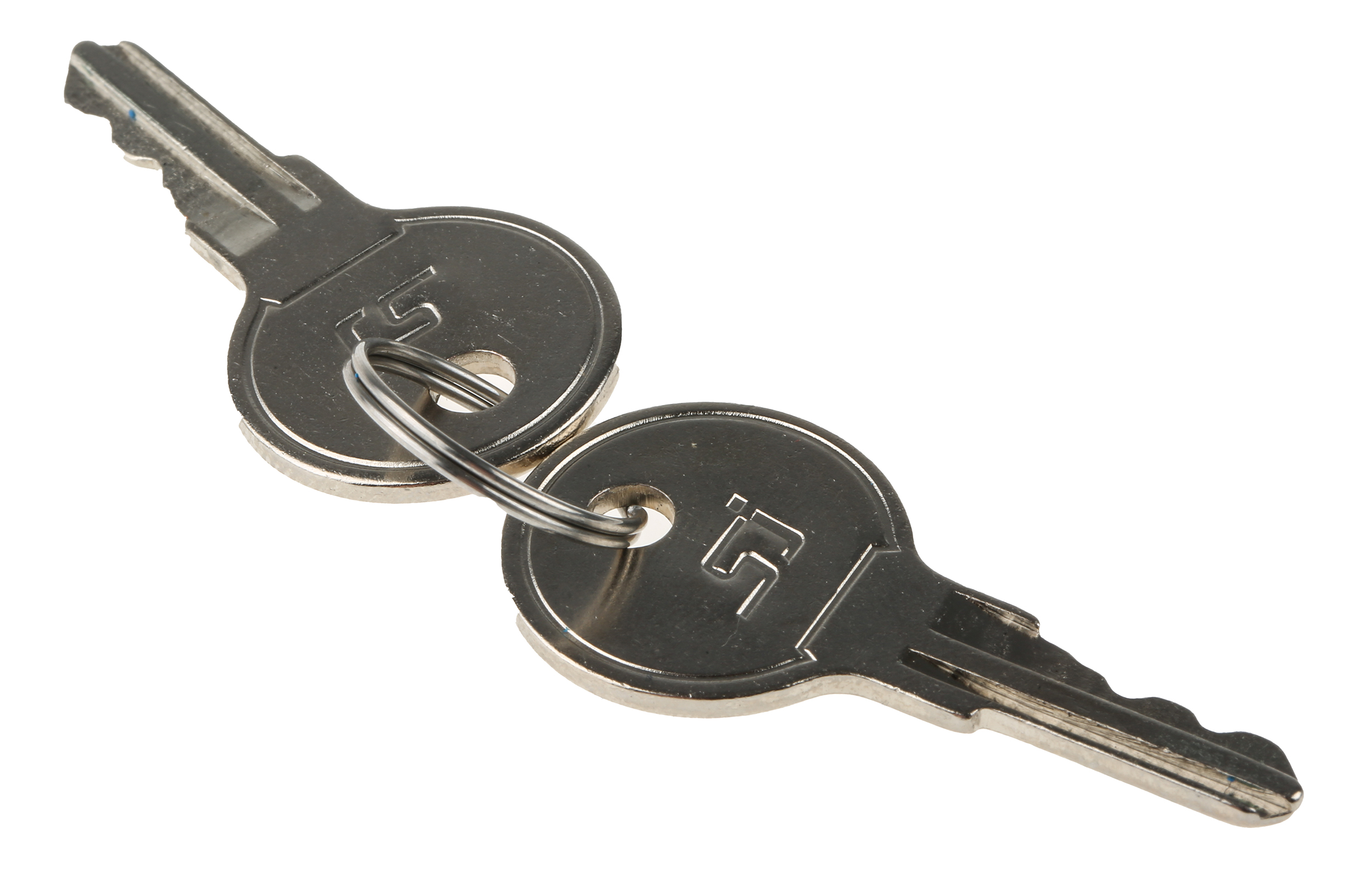 192-9654 RS PRO Silver Die Cast Cabinet Lock, 20 mm Panel-to-Tongue 19.5 x 16.5 mm, Key Unlock