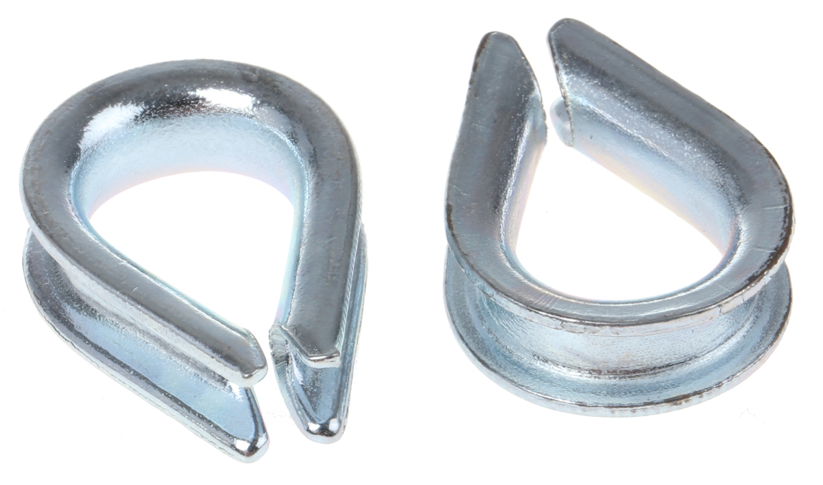 RS PRO Steel Thimble For Use With3 mm Diameter Wire Rope