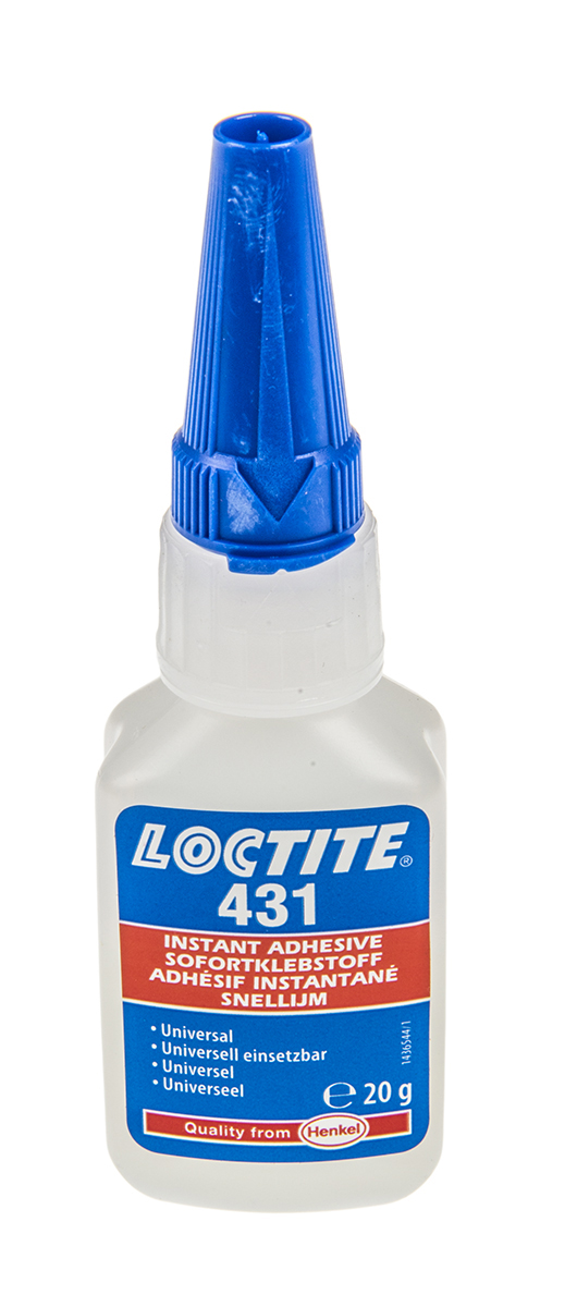 Loctite Loctite 431 Super Glue 20 g, Transparent