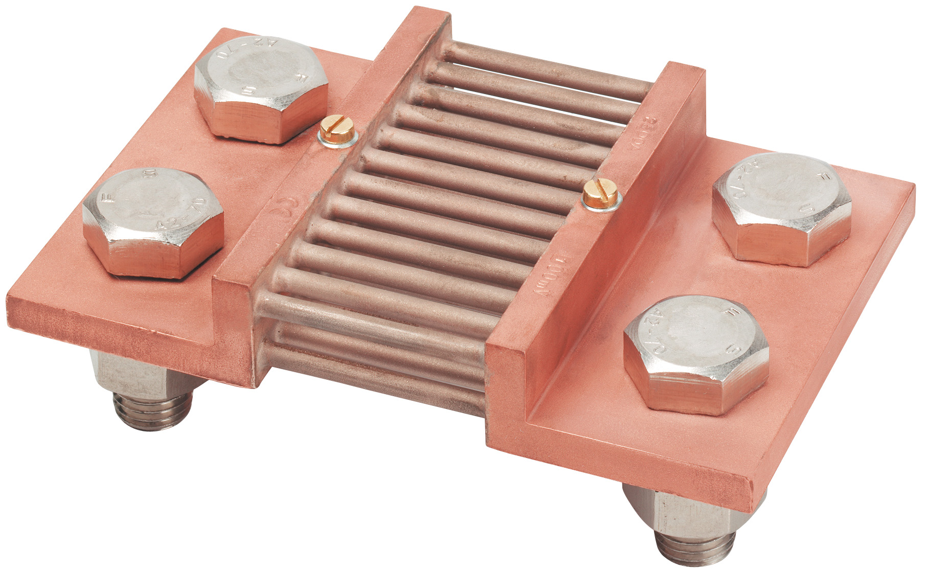 Socomec Brass Ended Shunt, 200 A Max 100mV, ±0.5 % Accuracy