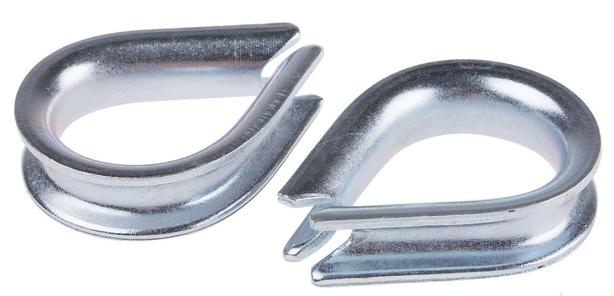 RS PRO Steel Thimble For Use With6 mm Diameter Wire Rope